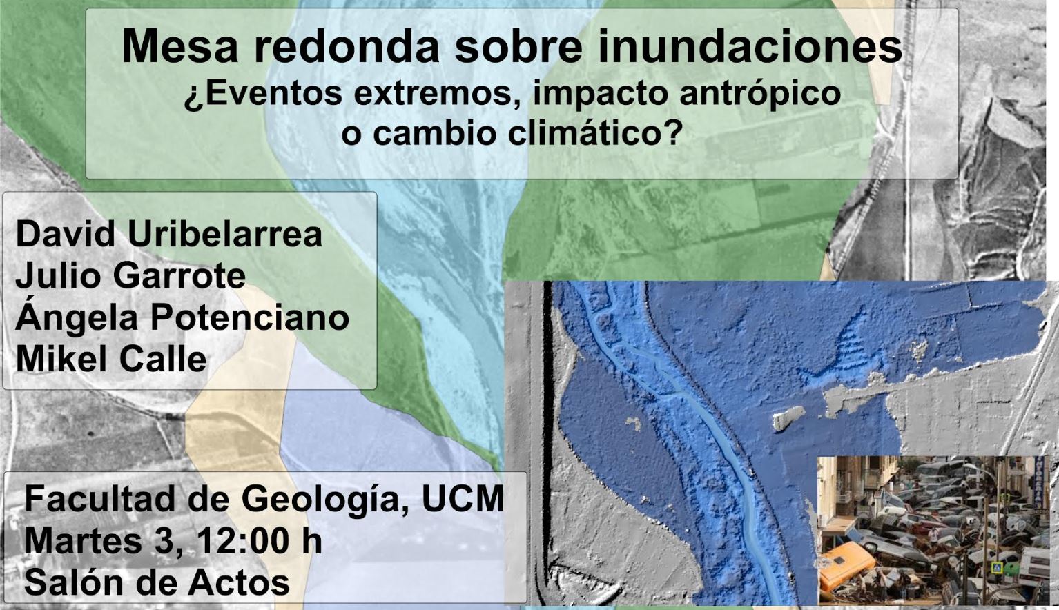 Mesa redonda sobre inundaciones